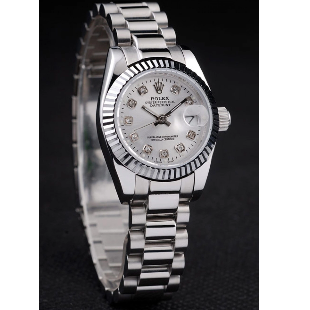 Good Copy Rolex Watches Steel Silver Rolex Datejust Polished Dial Stainless 0709